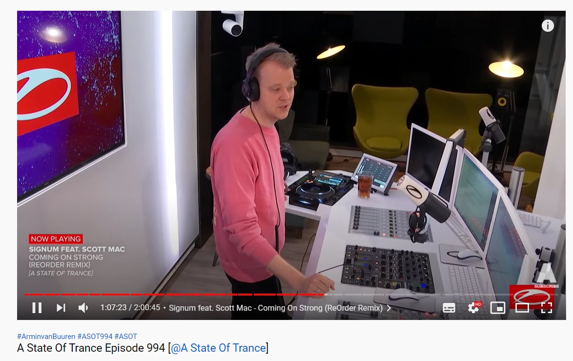 Mariia70571206's tweet image. Finally I listened to #ASOT994 today.
I always liked it, about 10 tracks I brought to my collection. What about you? Decide on a future favorite?)
#TranceFamily #AVB #rubenderonde
