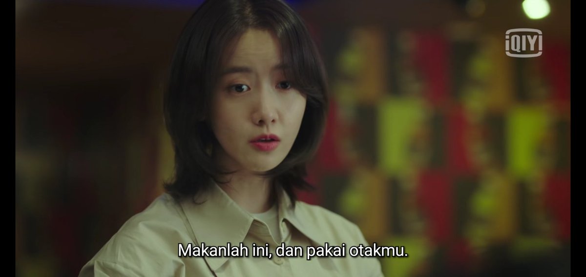 Aku suka bgt karakter Jisoo di sini. Dia terlihat seperti plegmatis di luar, tapi perhatian bgt. I guess tsundere female gonna be trend. Suka sih pas dia ngomong pedas ke senior. Anjir berani bgt ini cewek.  #Hush  #HushEp2