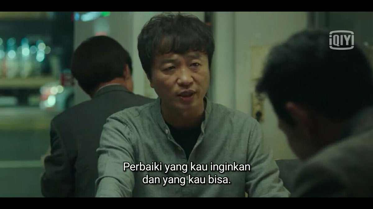 Pak Reporter Han trauma bgt sama makanan ini. Tapi ya tetap aja ke situ. Seneng sebenere pas detektif Kim marahin dia terus campur nasehatnya.  #Hush  #HushEp2