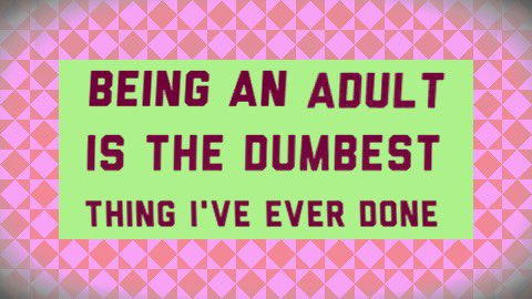 blog_keepitreal's tweet photo. Saturday funny QotD! 
“Being an adult is the dumbest thing I’ve ever done!” Said by all adults at some time!!  
#QotD #adultingSUCKS #saturdayfunny #WEcontrolTHEoutcome 
#middleageGAYman #ohiogaymanslife 
#built2WIN #letskeepITrealblog https://t.co/y2R1kgv3O1
