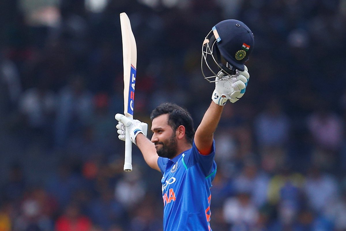 StarSportsIndia's tweet photo. #OnThisDay in 2017: Sharmaji ka beta aced a test which would be out-of-syllabus for most people - a 3rd 2⃣0⃣0⃣ in ODIs for Rohit ‘Hitman’ Sharma. 🤯 https://t.co/cUzuzqNYkJ