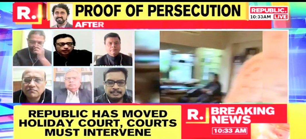Rhythms22's tweet photo. Day ahead of anticipatory bail hearing cops reach #Republic Network CEO,Vikas 's home to arrest.Vikas to be produced at the esplanade court
After #Arnab, @republic Network CEO now arrested
Persecution continues. https://t.co/D8i4u8oDGL