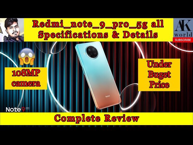 AKWORLD20's tweet photo. Redmi Note 9 Pro 5G - First Impressions | SD 750G | 108MP Camera | 120Hz Display | Cheapest 5G phone https://t.co/lGuZfTtII9 #xiaomimi11pro #xiaomi #note9pro5g #RedmiNote9Pro #RedmiNote9 #RedmiNote95G #Redmi9Power https://t.co/itQyruKcep