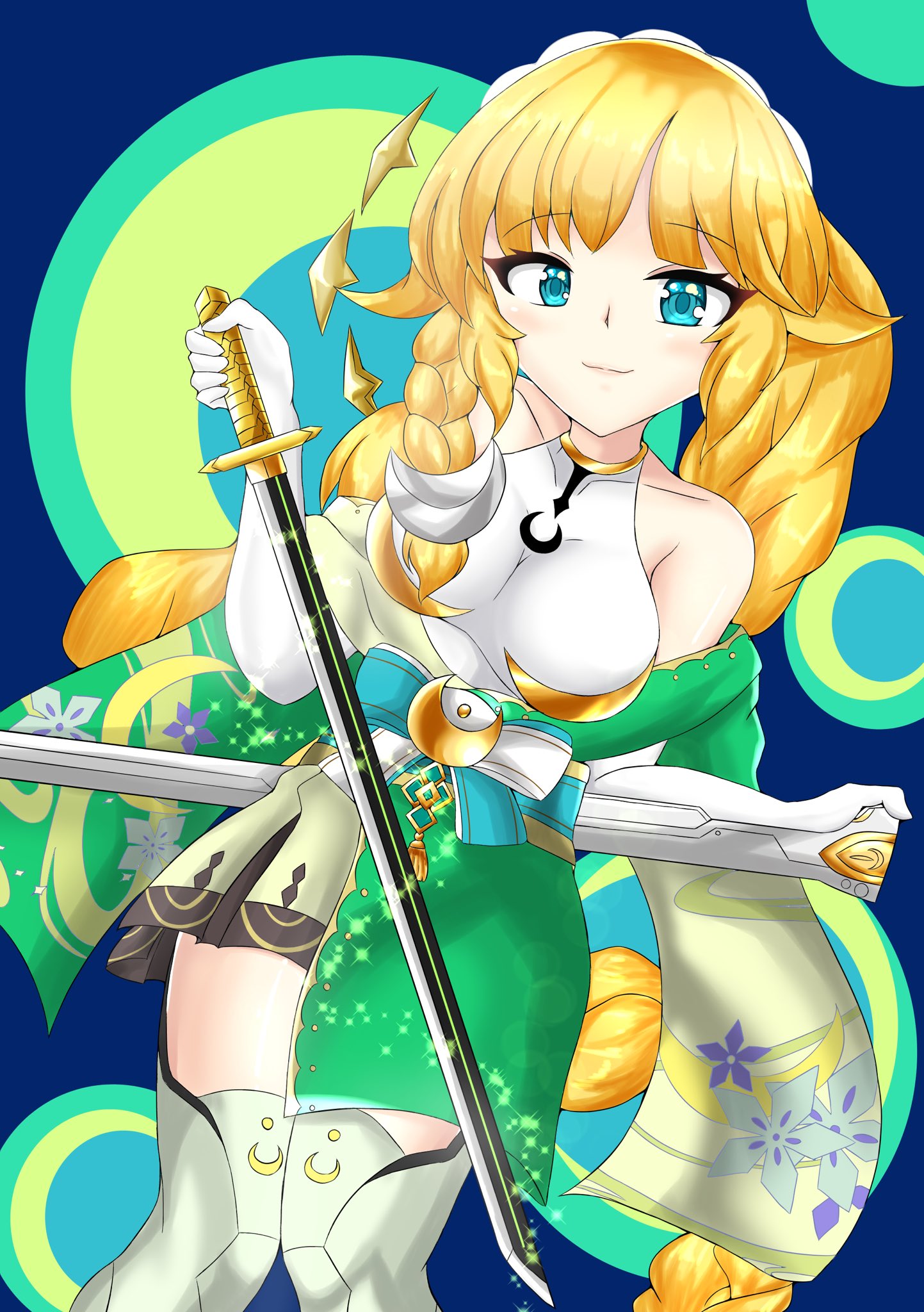 ハマ フラパロス 三日月宗近 モンストイラスト T Co K7ai5n9dfb Twitter