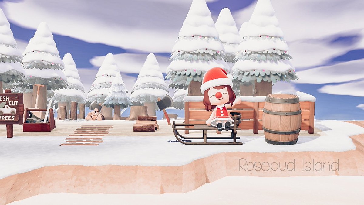 iishaa18's tweet photo. Rosebud Island Tree Farm 🎄 #ACNH #treefarm #animalcrossing https://t.co/ym6raTFVDe
