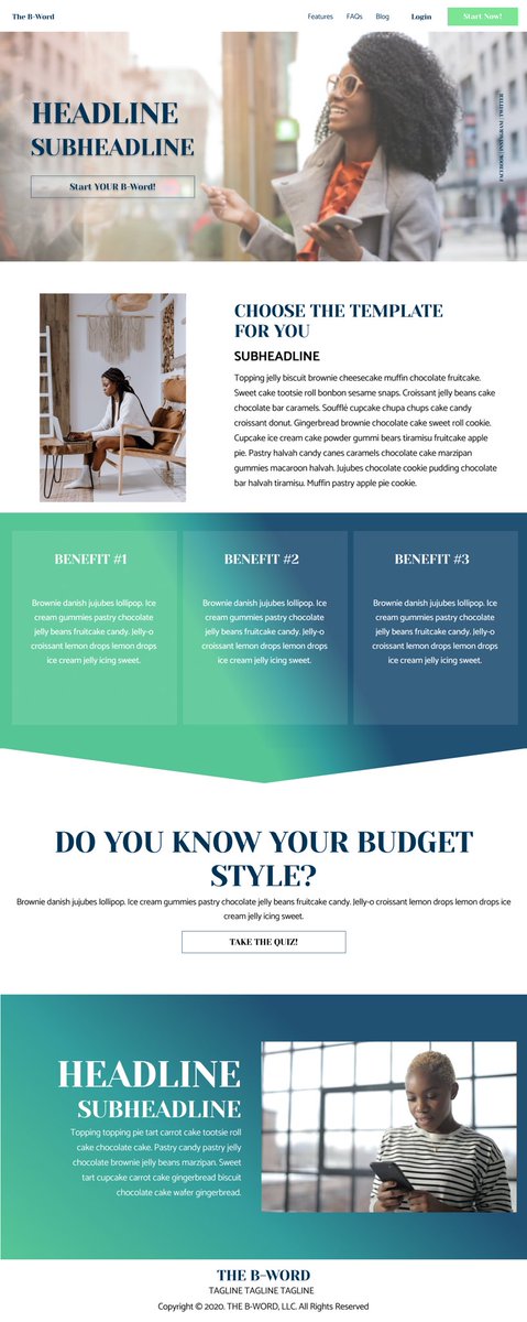 Starting React section of <a href="/NucampCodingBC/">Nucamp Vibe Coding Bootcamp</a> next week! Looking forward to learning something new!
#BlackTechTwitter #WomenWhoCode #WomenInSTEM Here’s a shot of my homepage design for the bootstrap course portfolio project. Not quite satisfied but getting there.