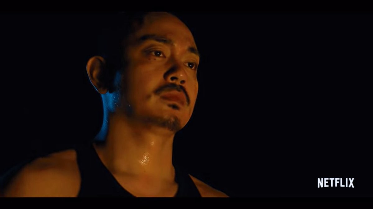 タイラーの大乱 青柳翔のイメージが九十九さんの頃で止まってるので 今際の国のアリス での増量マッチョっぷりに驚いた