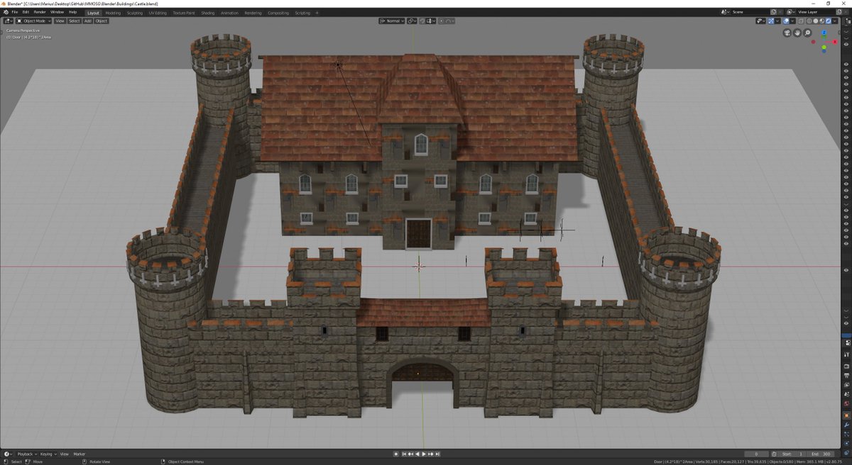 BackrootG's tweet photo. I am currently improving the Castle model for my massively Multiplayer Online Strategy Game [MMOSG].
Here is a video of the Castle: https://t.co/l3iJeaddgv
#screenshotsaturday #indiegames #indiedev #indiegamedev #gamedev #gaming #MMO #MMOSG https://t.co/BhFc8WkF8t