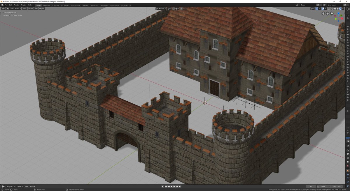BackrootG's tweet photo. I am currently improving the Castle model for my massively Multiplayer Online Strategy Game [MMOSG].
Here is a video of the Castle: https://t.co/l3iJeaddgv
#screenshotsaturday #indiegames #indiedev #indiegamedev #gamedev #gaming #MMO #MMOSG https://t.co/BhFc8WkF8t