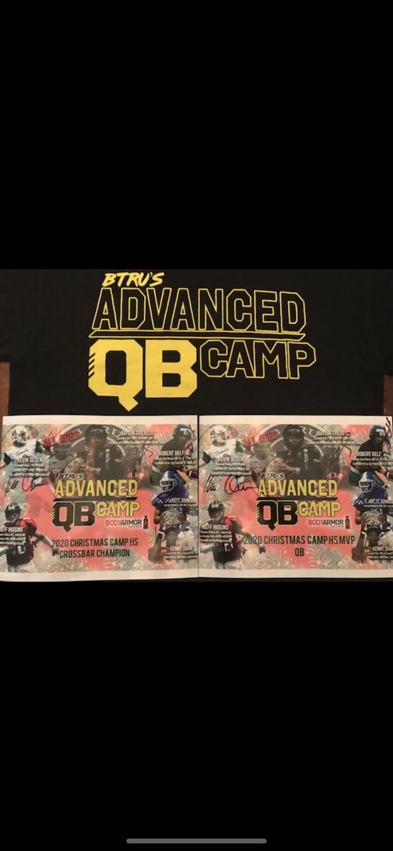 rw3smooth's tweet photo. Won mvp today and the crossbar challenge at BTRU’S advanced QB camp!! thank you Baylin and all the coaches for this opportunity!!⁦@baylintrujillo⁩ https://t.co/8OLqLxGJgB