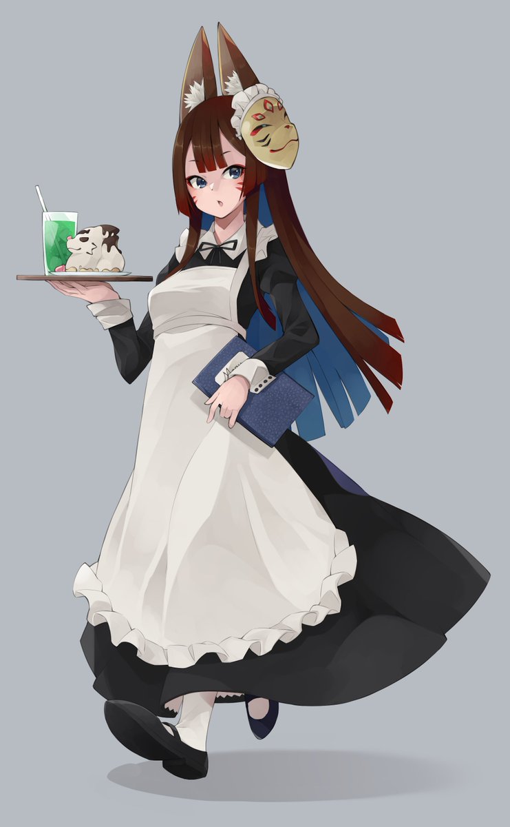 「流行りのメイドギンセツ
#シャドウバース #shadowverse 」|だてめがね@Skebのイラスト