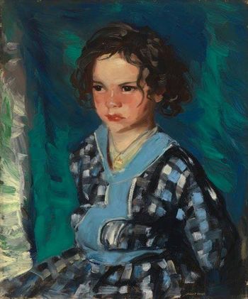 Robert Henri, 'Patience, Serious', 1915