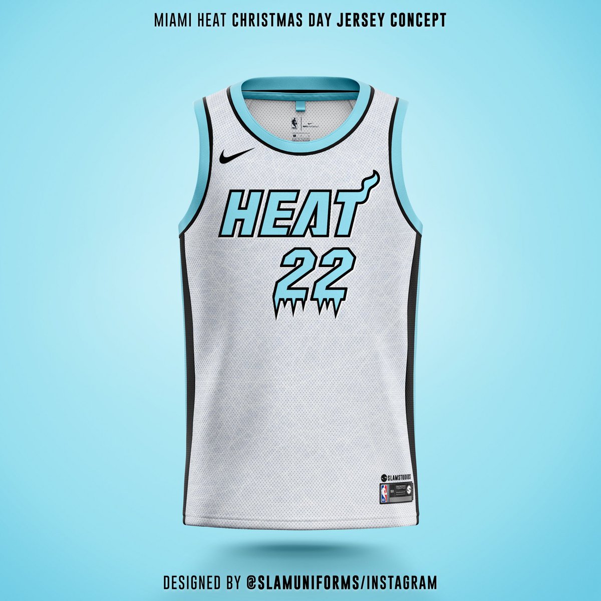 slamstudios's tweet image. Miami Heat x New Orleans Pelicans Christmas Day matchup jersey concepts. Thoughts? ❄️

A collaborative series with @srelixdesign.