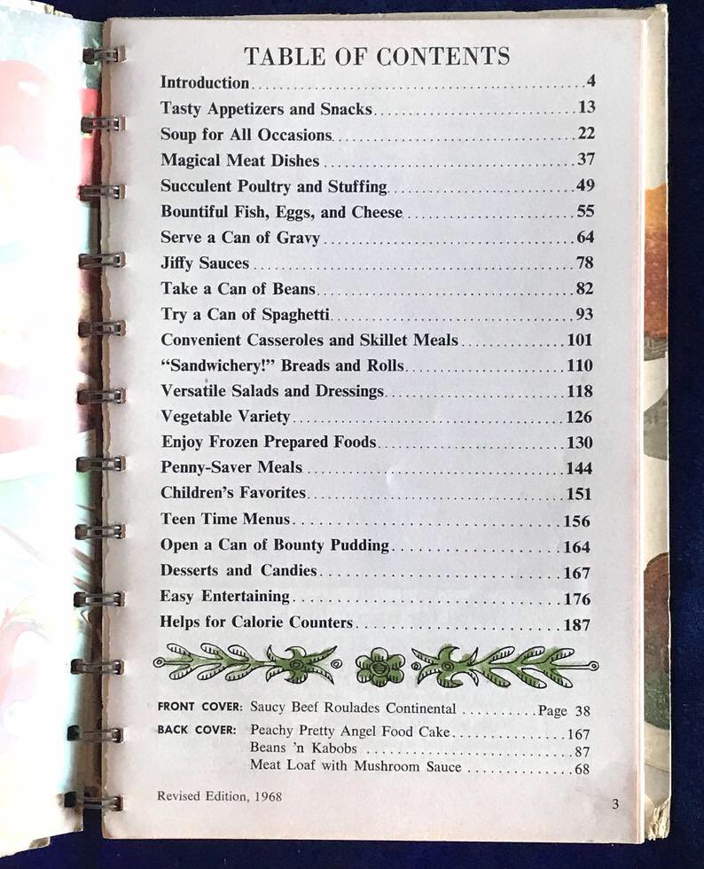 Yellowonetsy's tweet photo. Easy Ways to Delicious Meals Campbell’s soup cookbook 1968. All your favorite vintage pot luck recipes. For sale at https://t.co/92BjKTFNLm. #vintagecookbook #cooking #potluckdinner #casserole #food #foodie #CampbellsSoup #recipes #vintagerecipes #vintagebook https://t.co/IXicwp4dfi