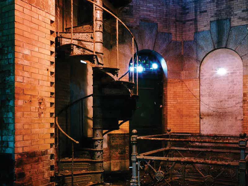 The gate house at West 135th Street and Convent Avenue in Harlem, used on the old and new Croton Aqueduct