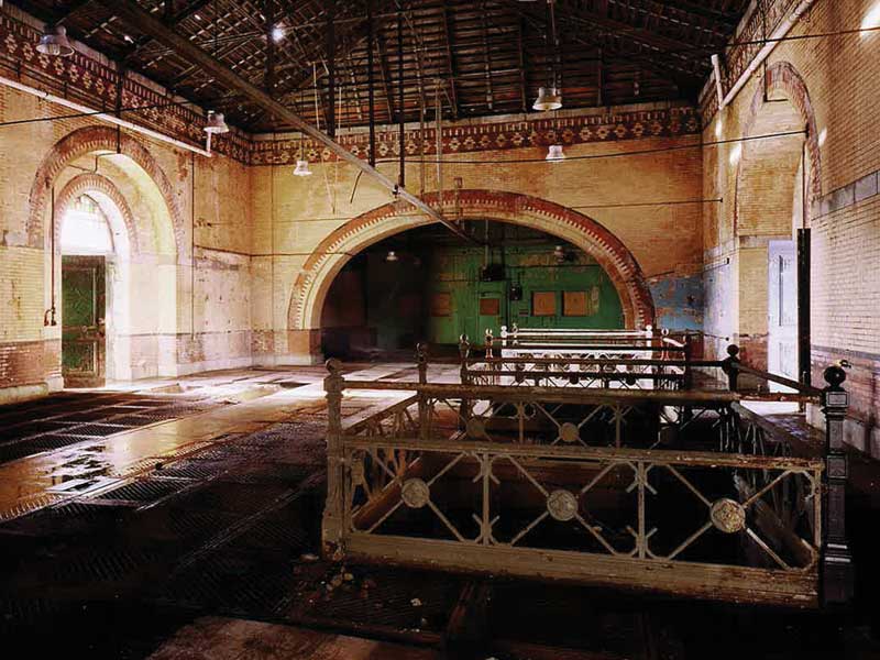 The gate house at West 135th Street and Convent Avenue in Harlem, used on the old and new Croton Aqueduct