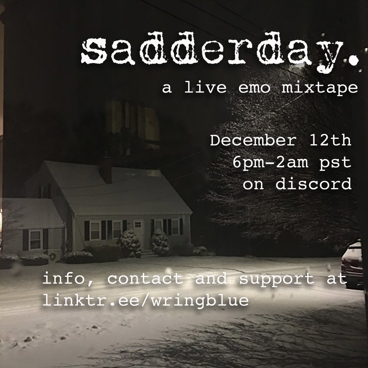 SadderdaySF's tweet photo. please consider hanging out tonight. were gonna get started soon so if your an east coast bb dont feel left out

https://t.co/0jkjaAXWSm https://t.co/84d1sOev06