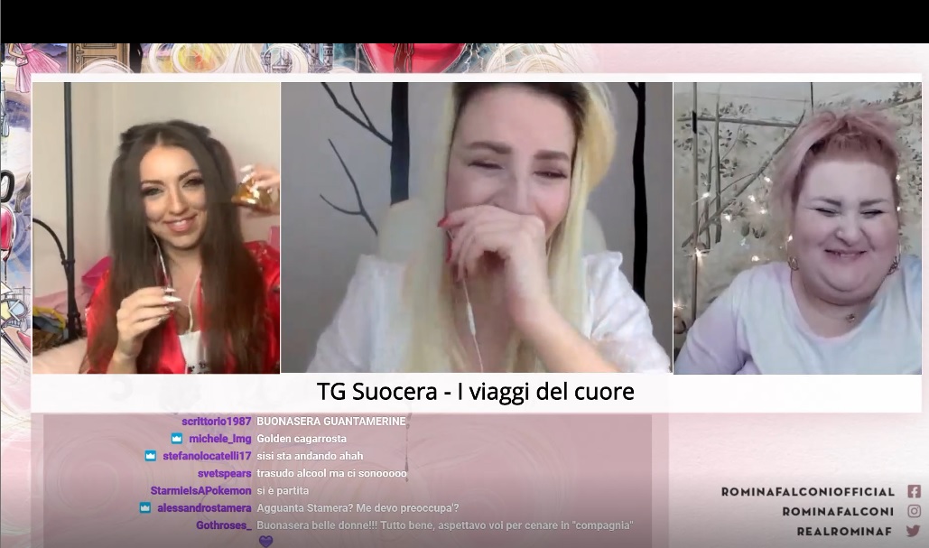 biondissimi's tweet photo. Grande serata con 'I viaggi del cuore' di @RealRominaF @SabrinaBambi1 e #WonderSara su #Twitch!
Se volete rifarvi un giro, trovate la puntata qui!
👉https://t.co/kuU6IpWfGL
#tgsuocera
#ThisIsAss
#viaggi
#CentroDAscoltoRepartoBiondologia
#rominafalconitwitch
@Twitch_Italy https://t.co/aUY0KBp9xP
