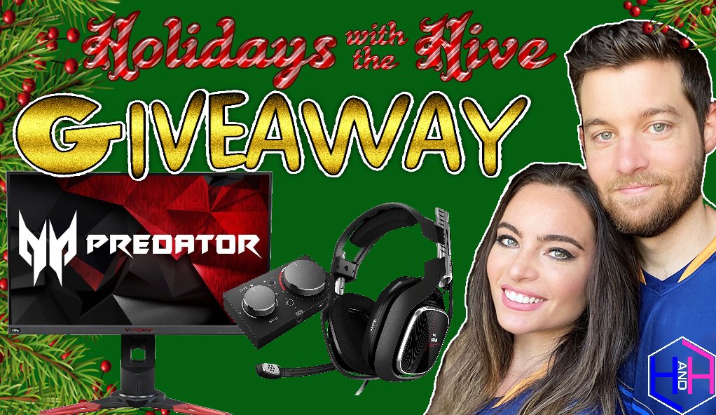 HisandHersLive's tweet image. 🚨Holidays with the Hive Giveaway🚨

Acer Predator XB1 2K 144Hz Monitor and ASTRO Gaming A40 TR Wired Headset + MixAmp Pro ($750 Value) 

2 winners will be selected
RT, Follow and Tag a friend to increase your chances!
⬇️Enter Here⬇️
gleam.io/mux6h/hisandhe…
