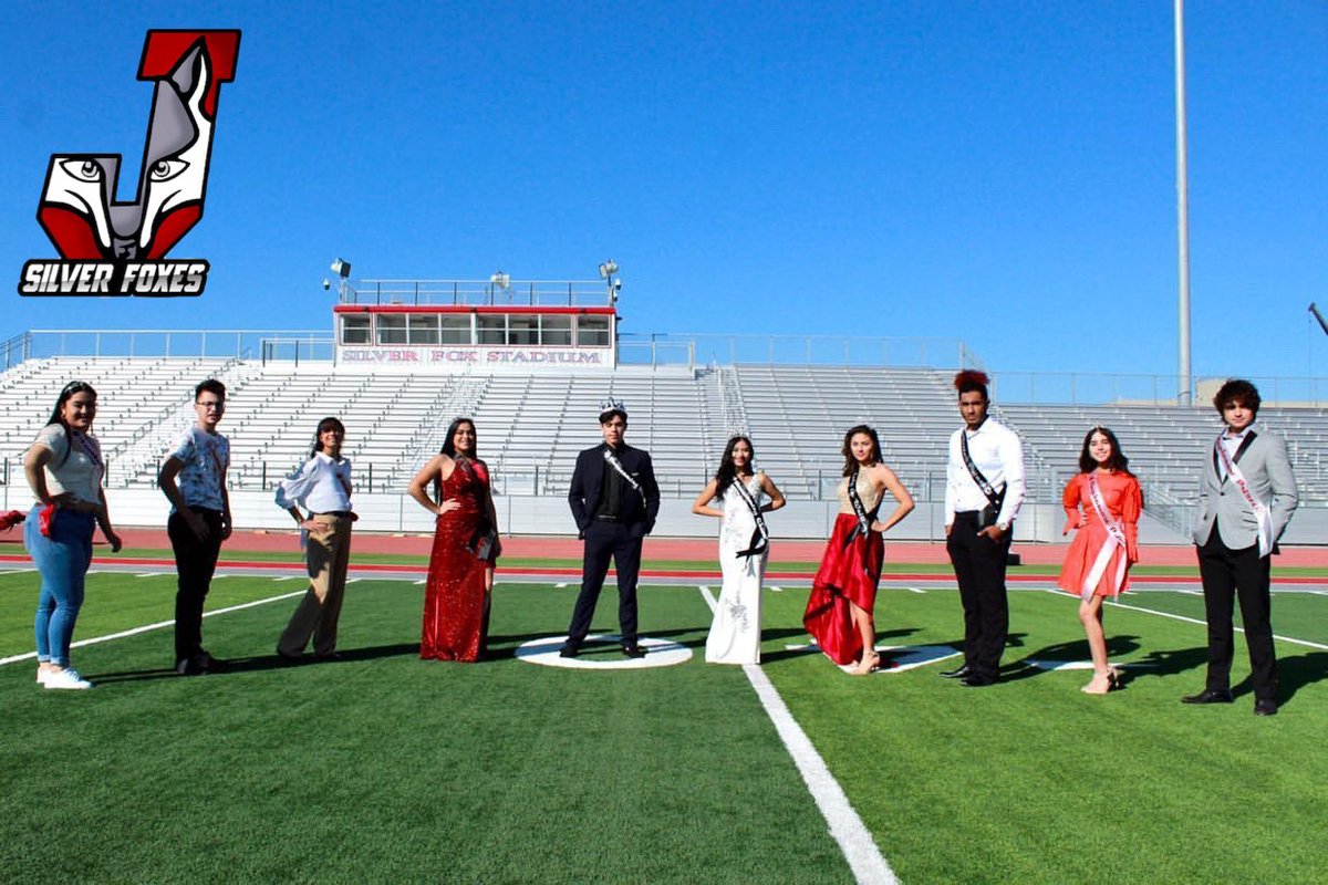 2020 Silver Foxes HOCO court! #vivalajeff #iamepisd (PC: @jshs_yearbook )