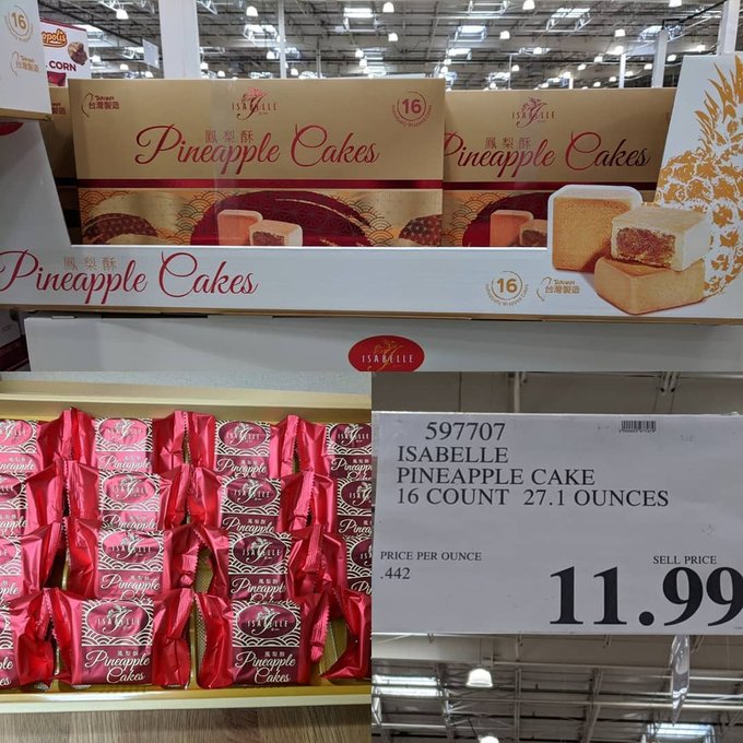 isabelle pineapple cake costco canada