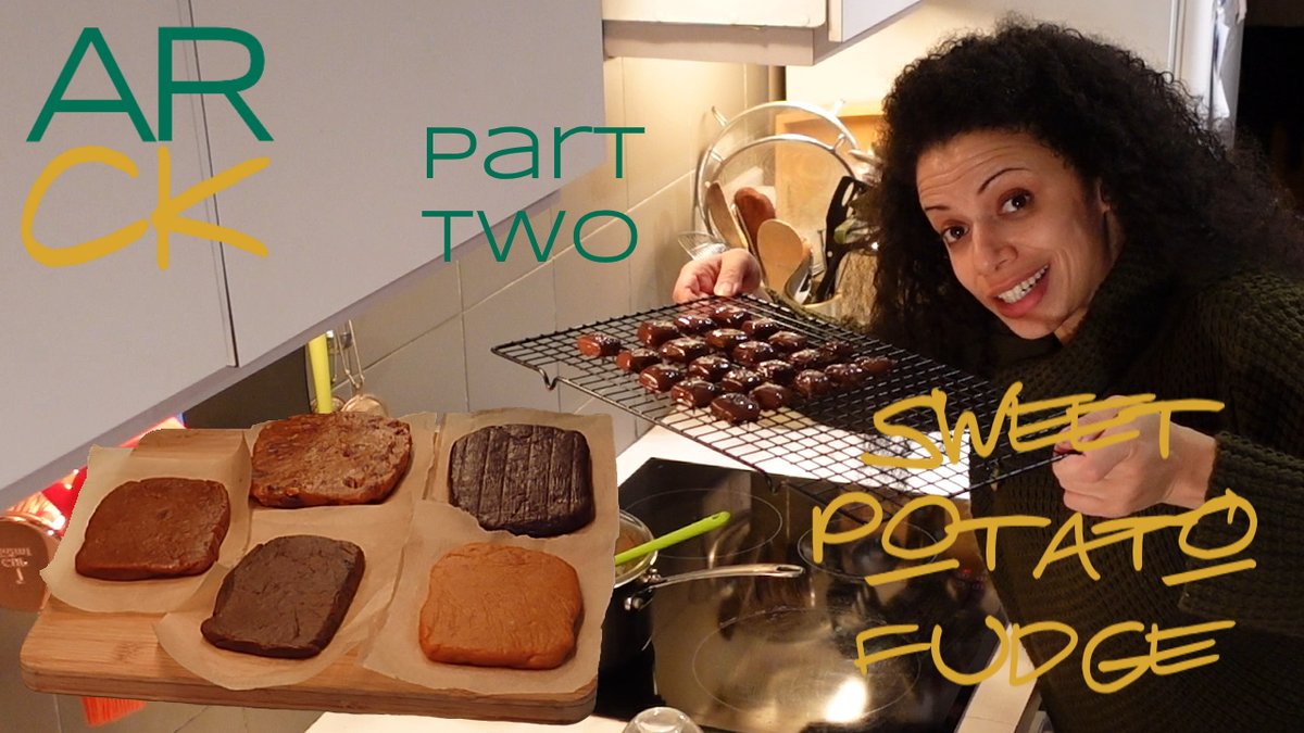 AuntieR8chel's tweet photo. That’s right; more fabulous fudgy flours! Get your chompers into part 2 of this week’s #VeganFudge video #VeganRecipes #PlantBasedGoodies #HealthierOption #VeganBaking
Vegan Sweet Potato Fudge part 2 link:
https://t.co/HAXZ0DPzID https://t.co/f1iQPvOorW