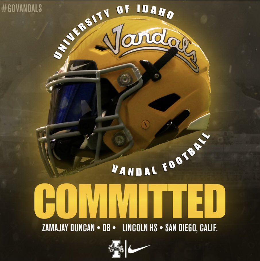 Committed !🙏 <a href="/VandalFootball/">Idaho Football</a> let’s get to work!