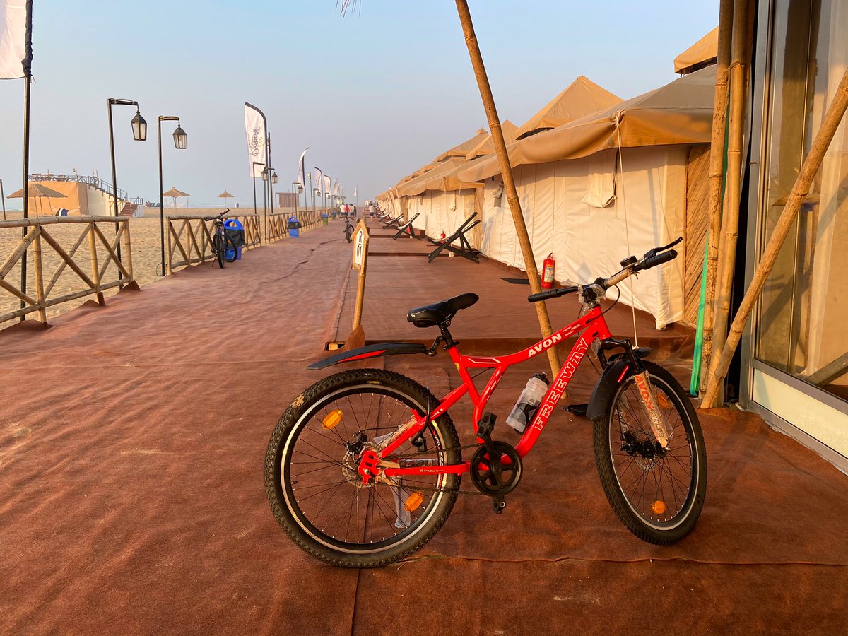 Some more morning scenes from  #EcoretreatOdisha, Konark!!