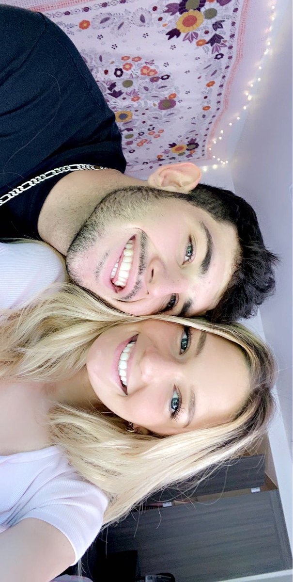 Just gotta thank <a href="/DeleoVince/">Vince Deleo</a> for constantly being by my side and never failing to put a smile on my face even when I have Covid and we can’t do much lol. Seriously I am the luckiest girl in the whole world💞 I luvssss u with all I got vinny d!!!
