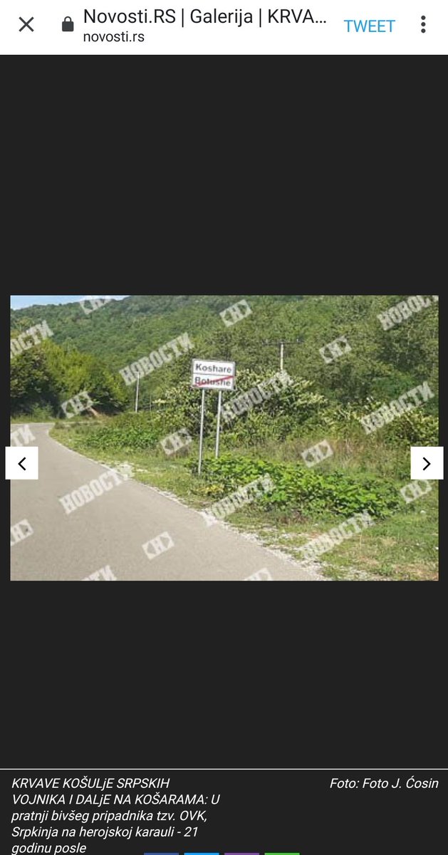 JelenaMKandic's tweet photo. Ovako danas izgleda #karaulaKošare #karakolliKoshares na nadmorskoj visini od skoro 2000m iznad sela #Botushe i planine #Junik na planinskom masivu #Prokletije.
Večna slava #BesmrtniBataljon #VojskaSrbije i tadašnja #VojskaJugoslavije ↔️ #53gb, #125mtb, #5bVP, #63pdb, #62spb.🌹 https://t.co/9AAsMWJpMA