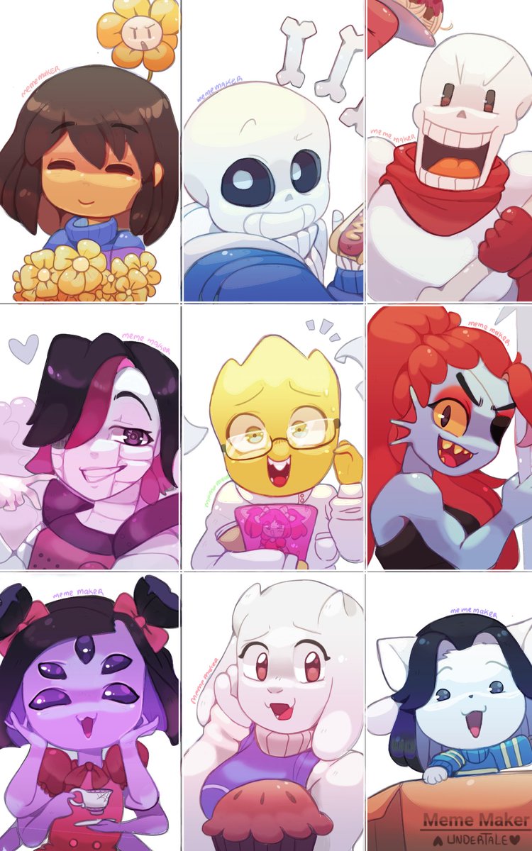 Mememak04554938's tweet photo. Lo termine qwp #MEMEMAKER #Myart #Undertale #Ocs https://t.co/NBjxVcuDLQ