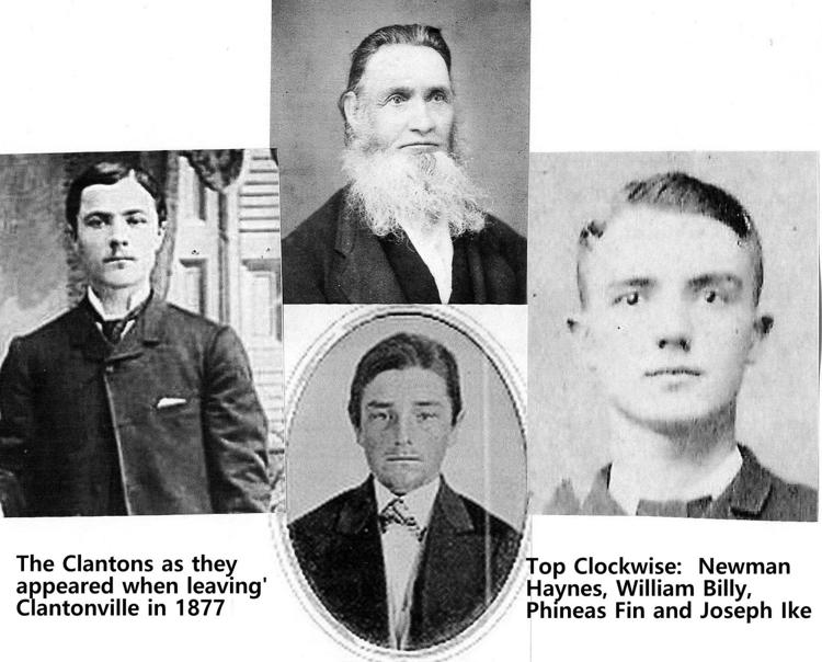 In 1873 the Clantons squatted on land in the Gila River Valley in Arizona and operated a ranch, hotel, and grist mill that served the local population around the Indian Agency. This community they dubbed "Clantonville".