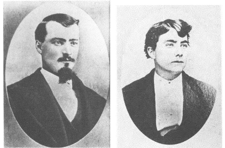 Well known cowboy names around Tombstone all worked at the Clanton Ranch at one time or another: Frank & Tom McLaury, Johnny Ringo, Curly Bill Brocius & Pete Spence. The McLaury brothers would be two of the victims, along with Billy Clanton and Billy Claiborn, at the O.K. Corral.