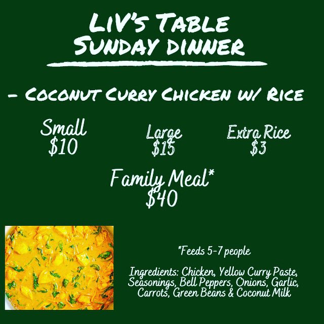 Moanaa_Taa's tweet photo. ⬆️HAPPENING TOMORROW⬆️
Plate Dinner pickup starts at 12pm‼️
•
•
#LiVsTable #GoodEats #ChefLife #SeattleChef #SeattleFoodie #ChefLiv #Catering #SeattleCatering #BlackOwnedBusiness #PolynesianOwnedBusiness #CookingTutorial #OliviaYuhashi https://t.co/MTpwhzew3Z