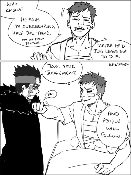 Kankurou pls Of course Gaara would come and help you (maybe.......jk he would) 