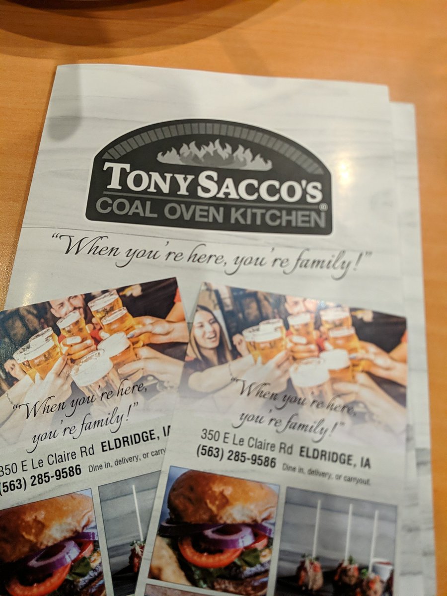Thank you <a href="/TonySaccos/">Tony Sacco's Pizza</a> for the invite to your introductory evening in #NSLancers nation!  A great evening with wonderful service and food!  Look forward to visiting again!