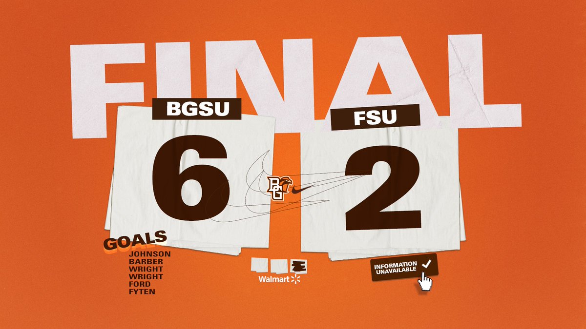 BGSUHKY's tweet photo. FINAL: The Falcons score three goals in the final frame to secure the victory and weekend sweep! Bowling Green moves to 6-1 on the season after outshooting Ferris State 43-27. 

#AyZiggy https://t.co/xFIh7pY16Y