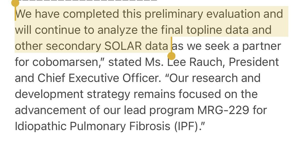  $ARPO see  $MGEN PR's after bad data in early October before their reverse deal later that month 20+ days later. Look how similar the language is and compare to the next post when I post the  $ARPO PR's + 2019 10Q