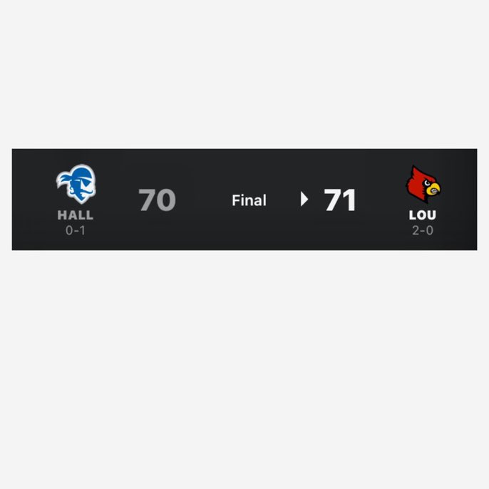 In Game 1 of the #SetonHallUniversity #Pirates 2020-2021 #NCAA #DivisionOne Men’s Basketball #COVID19Pandemic Season, played on November 27, 2020, The #SetonHall Pirates lost to The #LouisvilleUniversity #Cardinals; The #SetonHallPirates Overall Record is now 0-1