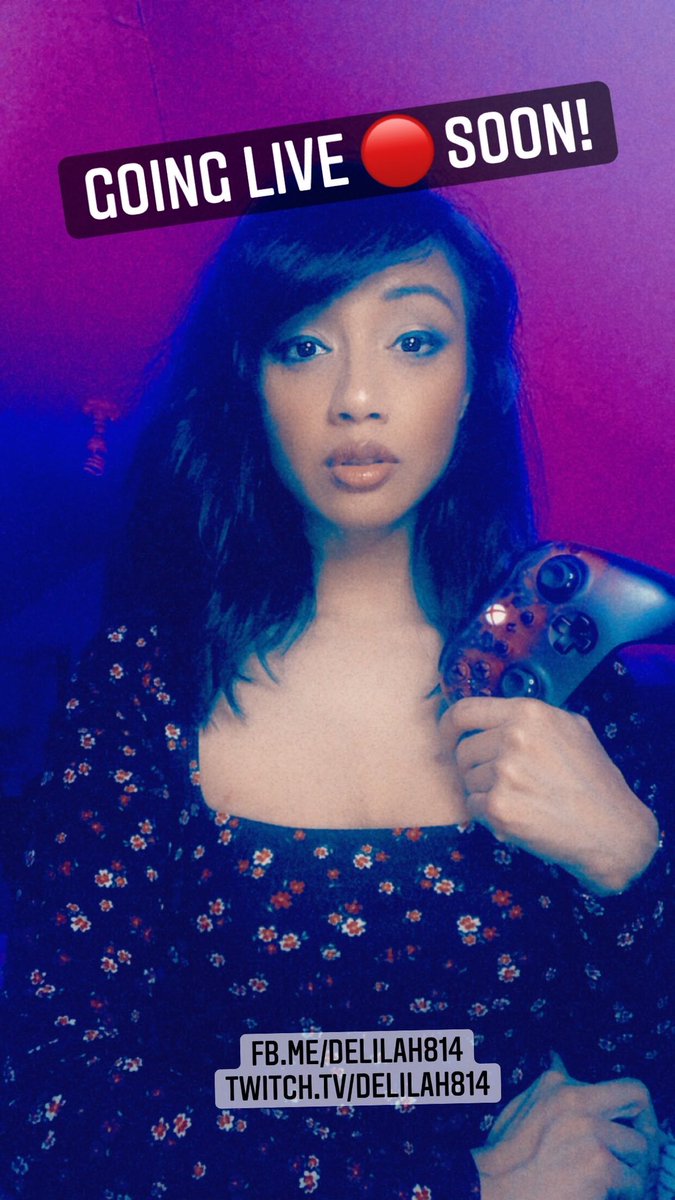 GamerDelilah814's tweet photo. Going live in a few! Come say “hi!” #spasquad #linkinbio 
Please follow me at:
TWITCH: https://t.co/KYJonG1ZRx
FACEBOOK: https://t.co/JIUQGTM0tZ
TWITTER: https://t.co/5o5xtYyJNm
DISCORD: https://t.co/aVp8WvYr0X https://t.co/ncXiPyc34x