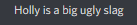 XxcatlollyxX's tweet photo. Ouch (my discord name is holly and my name is Diana...) Love when people turn there backs on me and make me cry https://t.co/2tSzgDU5uM