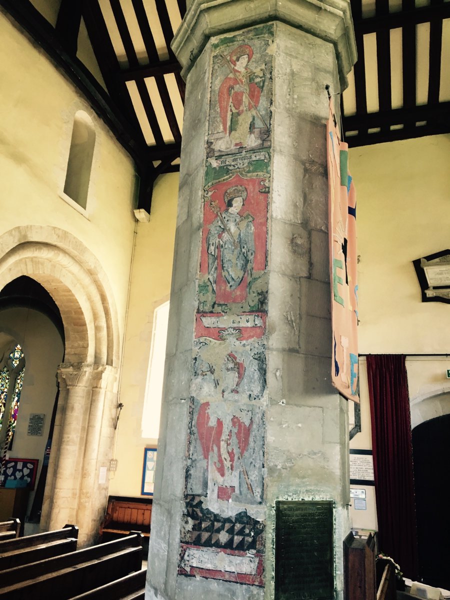  #OTD 1643, despite winter quarters, Sir William Waller's parliamentarians attacked royalist Alton.Battle focussed around the church of St Lawrence's & the graveyard, where the royalist infantry made a last stand. Signs of the desperate struggle can still be seen today ... 1/3