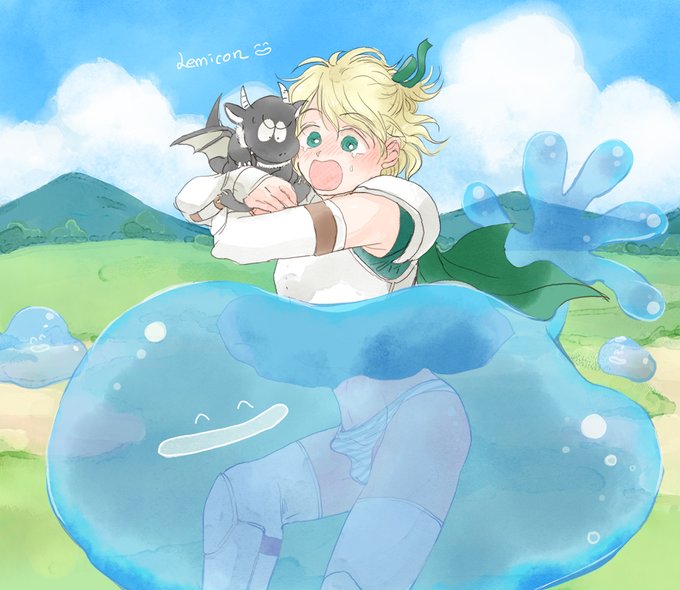 草原のスライム💧
https://t.co/XRCKu1eB6Y 