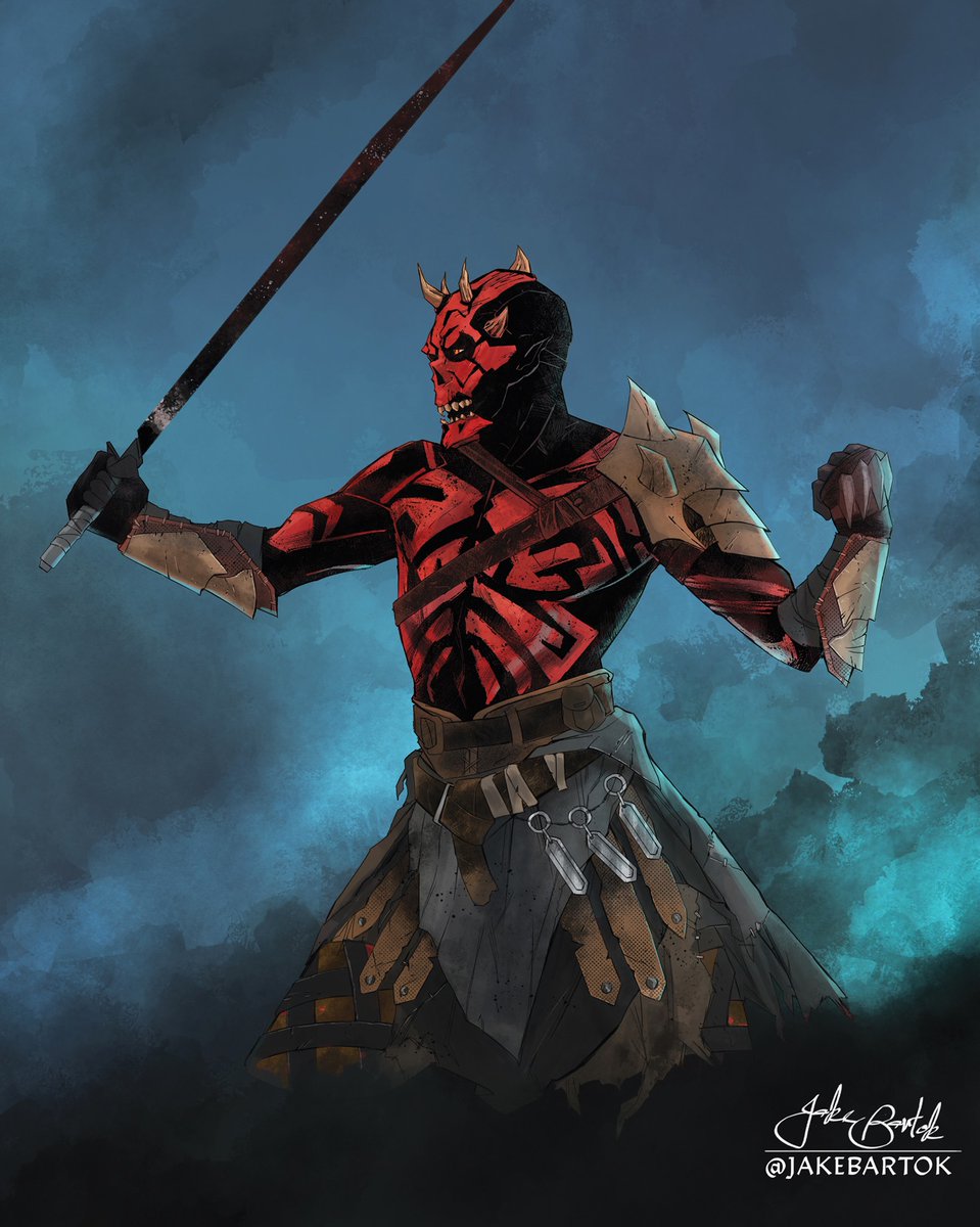 38. "Jake Bartok's 'Medieval Star Wars' Art"