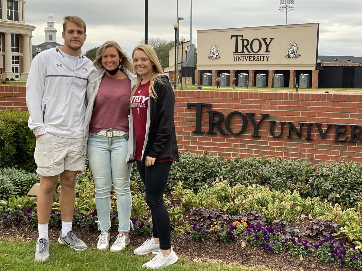 Had a great time at the Troy game today.