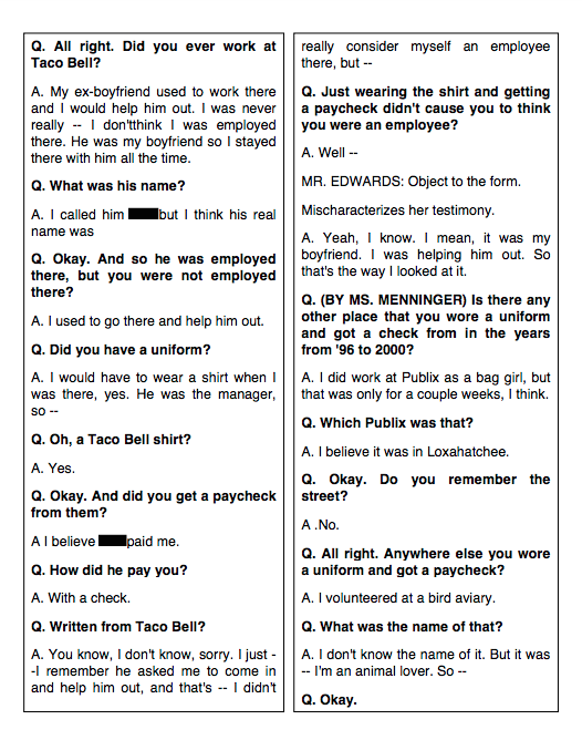 4/15 Virginia claimed she was a 'sex slave' on Epstein's island for 4 years, & was never allowed to leave. Yet an investigation found she'd lied, had known Epstein for 2 years, attended college, lived with a BF,& had many jobs during the period.She also lied about her age again: