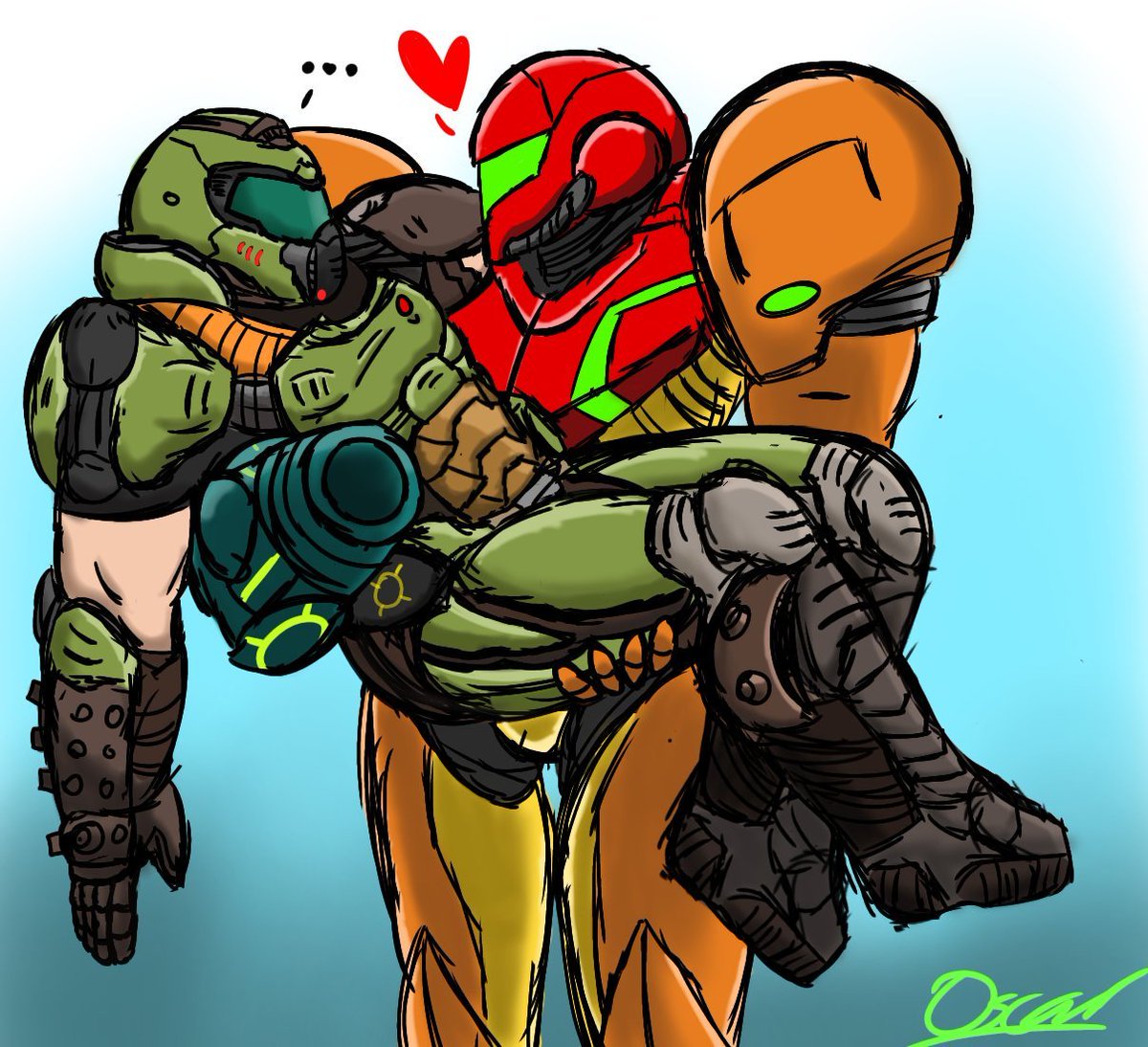 40. "Doomslayer / Samus Shipping"
