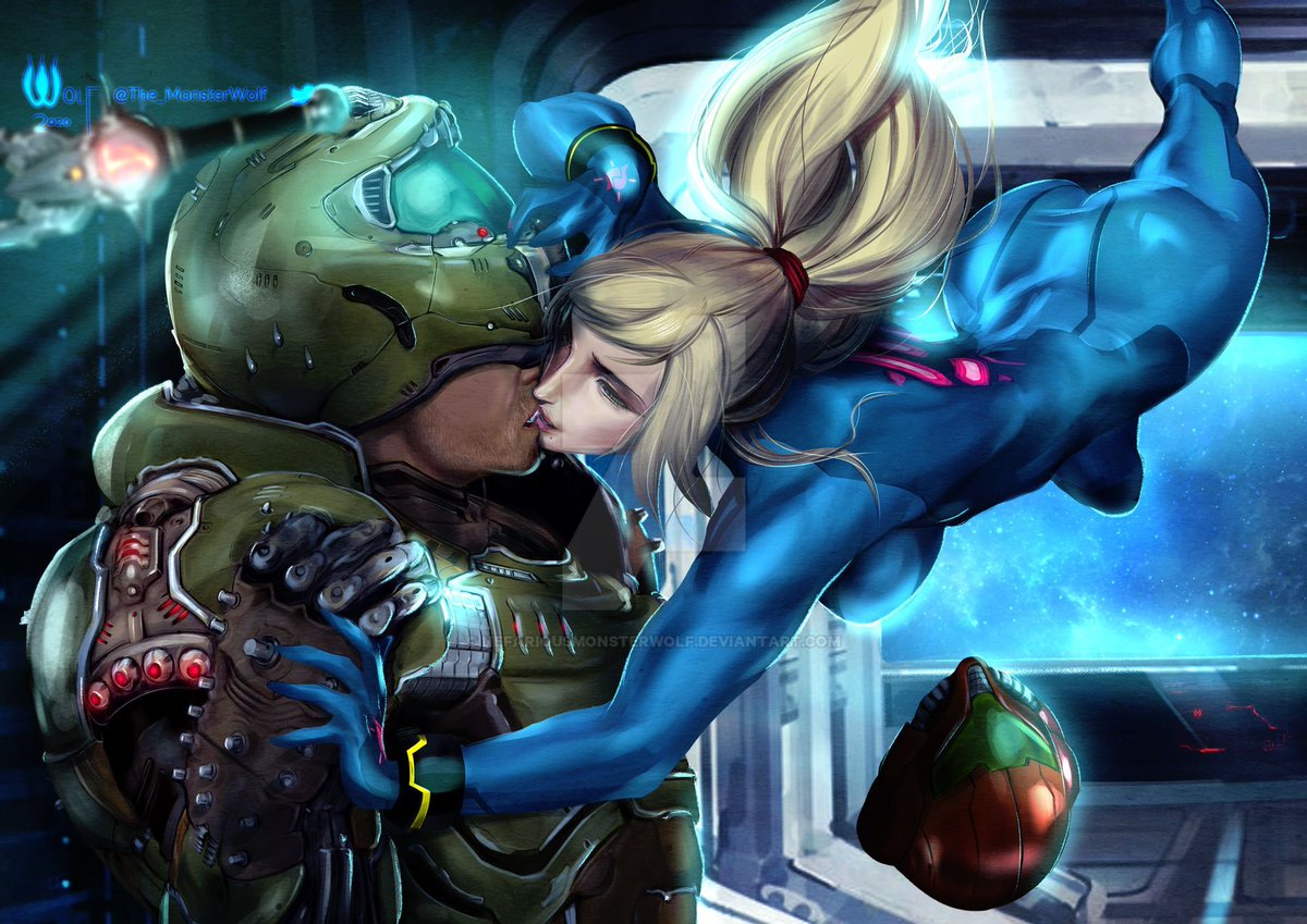 40. "Doomslayer / Samus Shipping"
