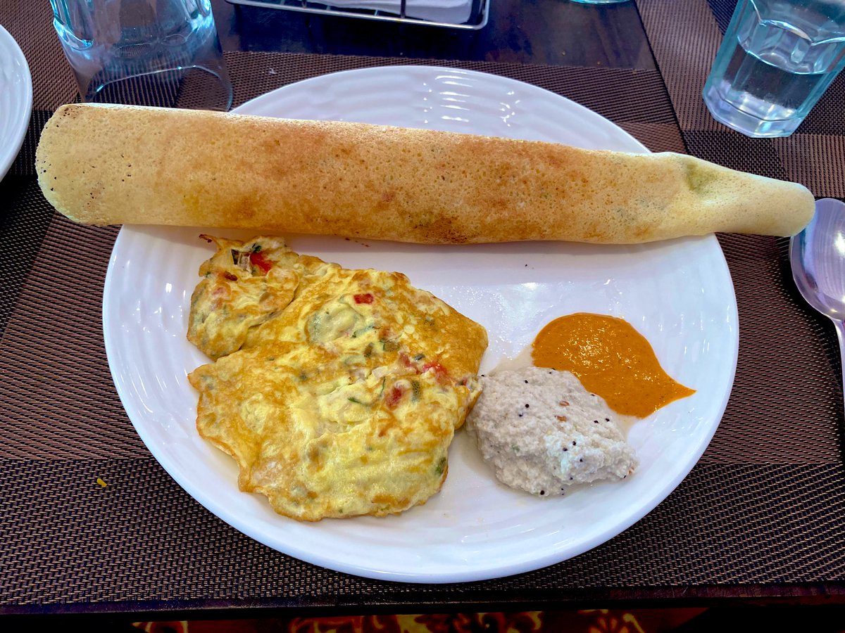 And, here it goes the morning breakfast at Ecoretreat Konark!! Super delicious... #EcoretreatOdisha – bei  Ramachandi Beach