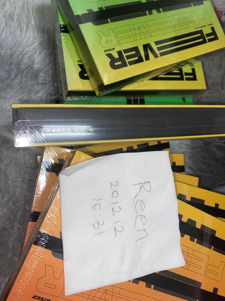 [#VMxPROOF]

Ateez - Fever 10 albums has been purchased

Thanxx and Inception Ver

Reen have extra for RM30/album for the 1st payment ^^

Please DM ❤️